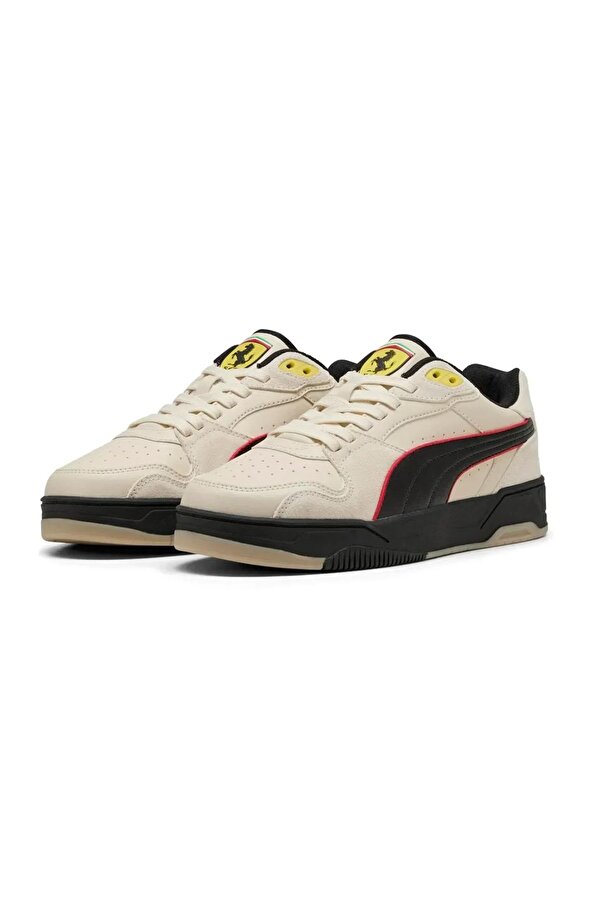 Puma 308912 Ferrari RBD Break Low Spor Ayakkabı Bej