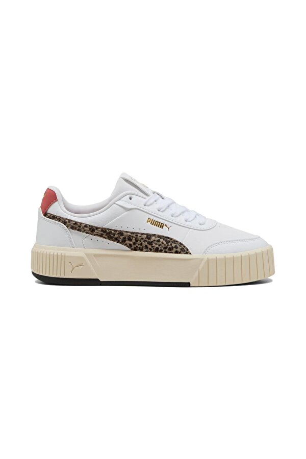 Puma 403515 Carina Mia Animal Flair Spor Ayakkabı Beyaz
