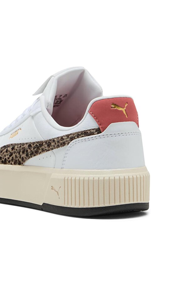Puma 403515 Carina Mia Animal Flair Spor Ayakkabı Beyaz