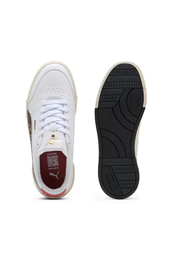 Puma 403515 Carina Mia Animal Flair Spor Ayakkabı Beyaz