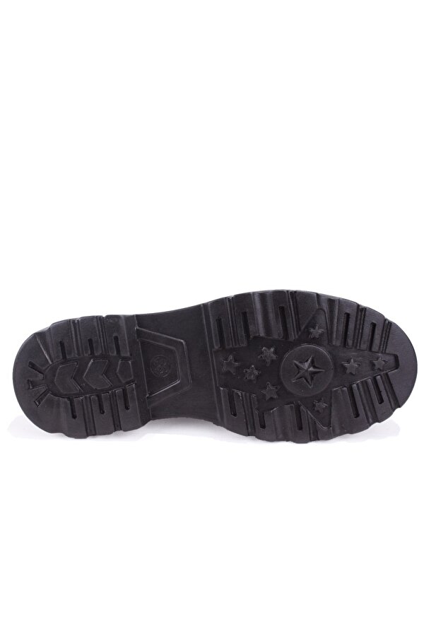 Dagoster DZA07-90814 Siyah Rugan Günlük Loafer  Kadın Ayakkabı