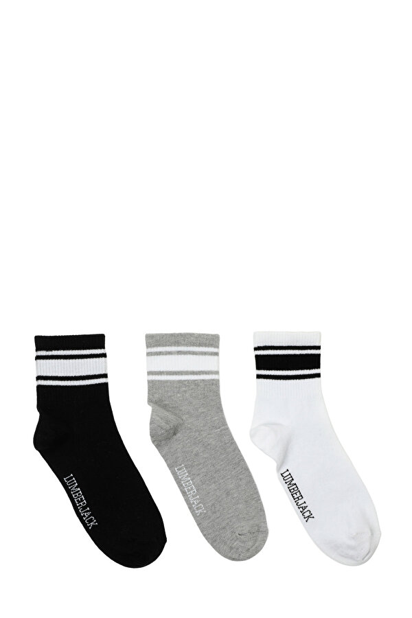 Lumberjack Wb Annistn 3Lu Skt-W  5Pr Черный Женщина Носки По Щиколотку