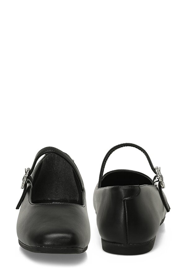 Butigo 24K-128 5PR Siyah Kadın Babet