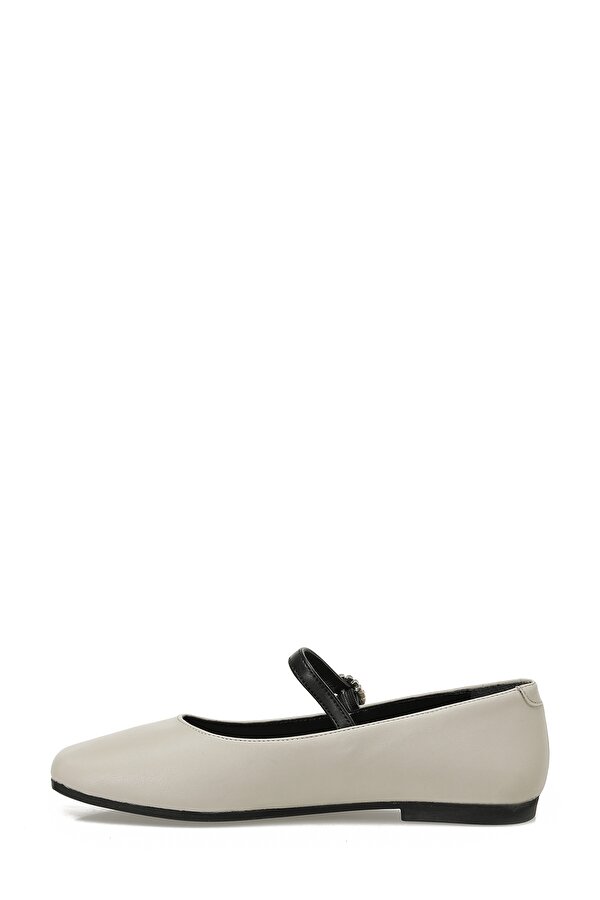 Butigo 24K-128 5PR Bej Kadın Babet