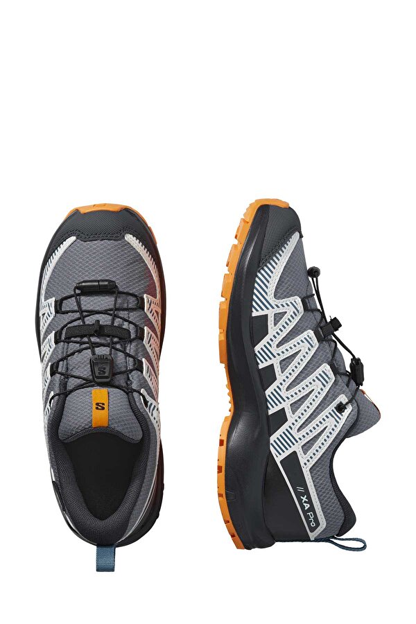 XA PRO V8 WATERPROOF GRI Kadın Outdoor Ayakkabı - Görsel 6