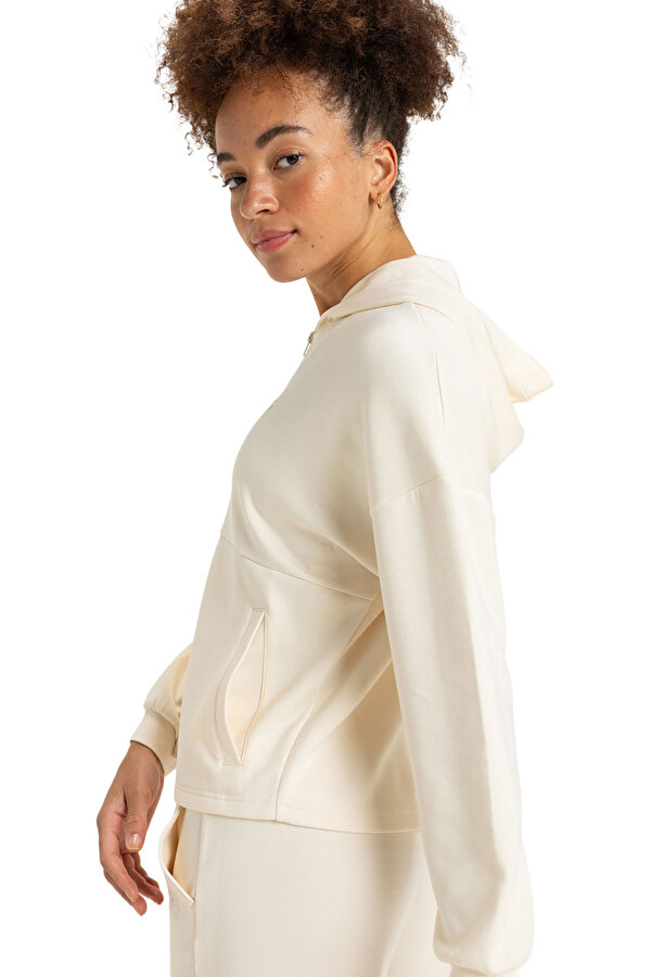 ROXY Clothing Roxy Rise & Vibe Sweet Hoodie Бежевый