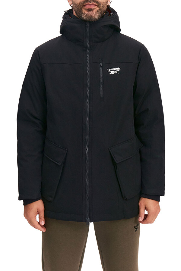 REEBOK Clothing Reebok Cheks Down Parka Черный