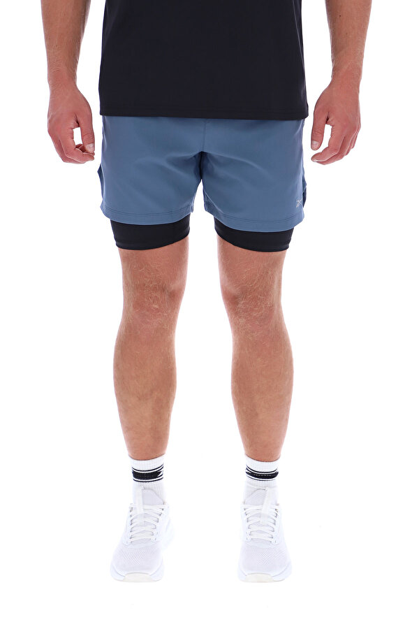 REEBOK Clothing Reebok 2 In 1 Running Short Синий 019