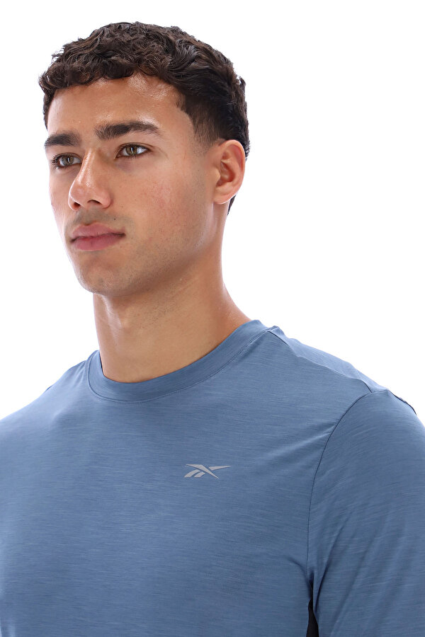 REEBOK Clothing Reebok Running Ss Tee Синий 019