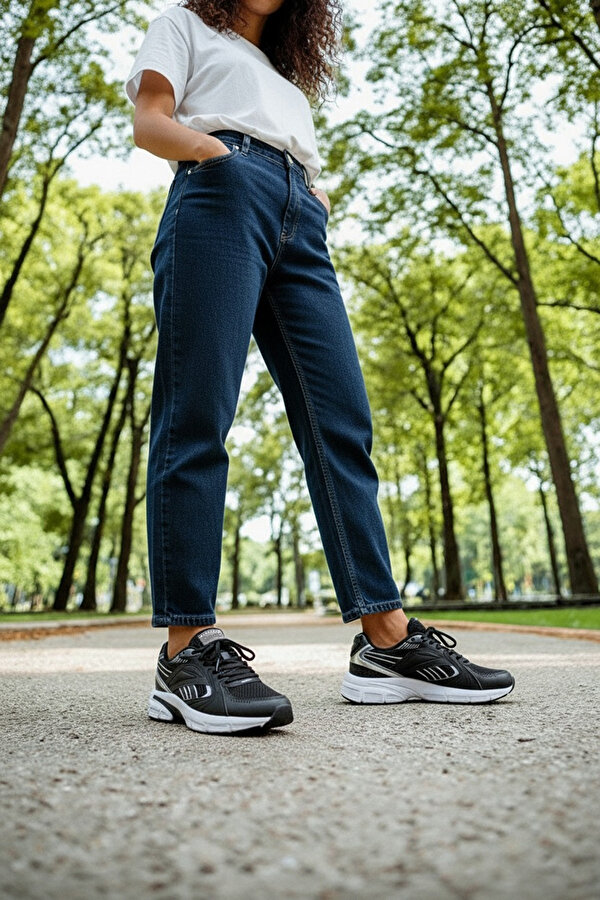 DEX2000 Siyah Kadın Sneaker - Görsel 3