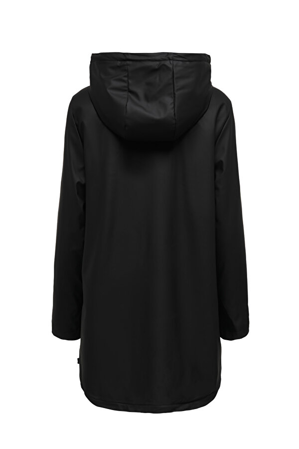 Only ONLSALLY RAINCOAT OTW NOO Siyah Kadın Mont