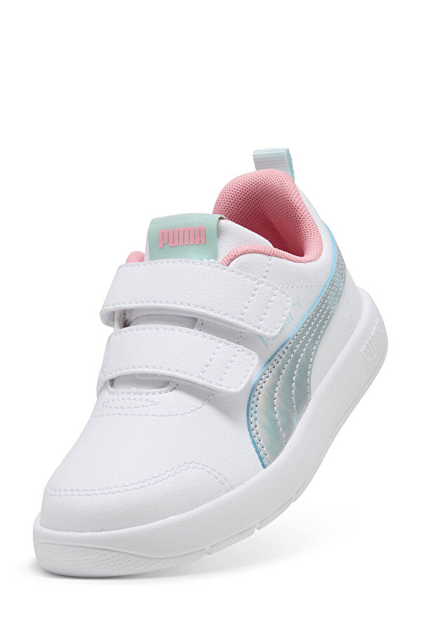 Courtflex V3 Space Belle Beyaz Kız Çocuk Sneaker - Görsel 4