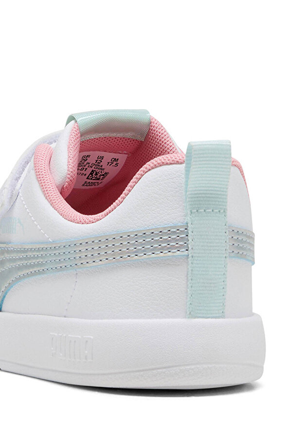 Courtflex V3 Space Belle Beyaz Kız Çocuk Sneaker - Görsel 5