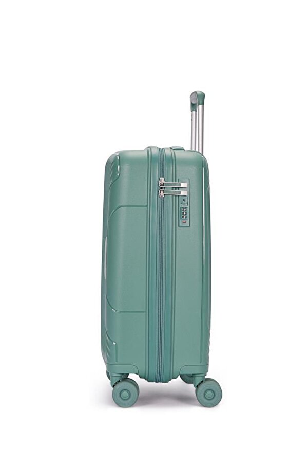 Benetton Trolley Valiz Yeşil Kabin Boy 14BNT8001-03-YŞL