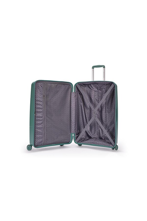 Benetton Trolley Valiz Yeşil Kabin Boy 14BNT8001-03-YŞL