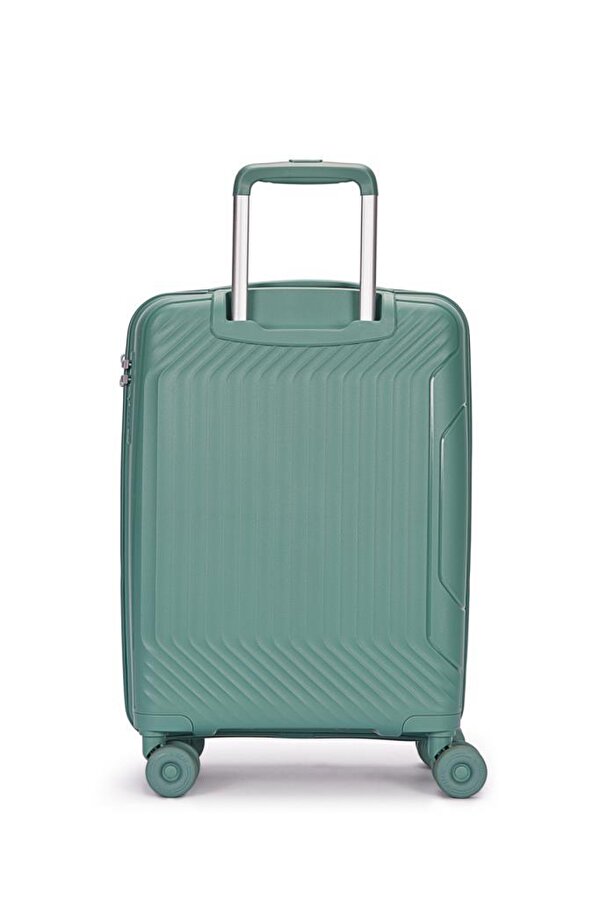 Benetton Trolley Valiz Yeşil Kabin Boy 14BNT8001-03-YŞL