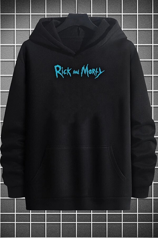 uyguntarz Unisex Rick And Morty Baskılı Sweatshirt