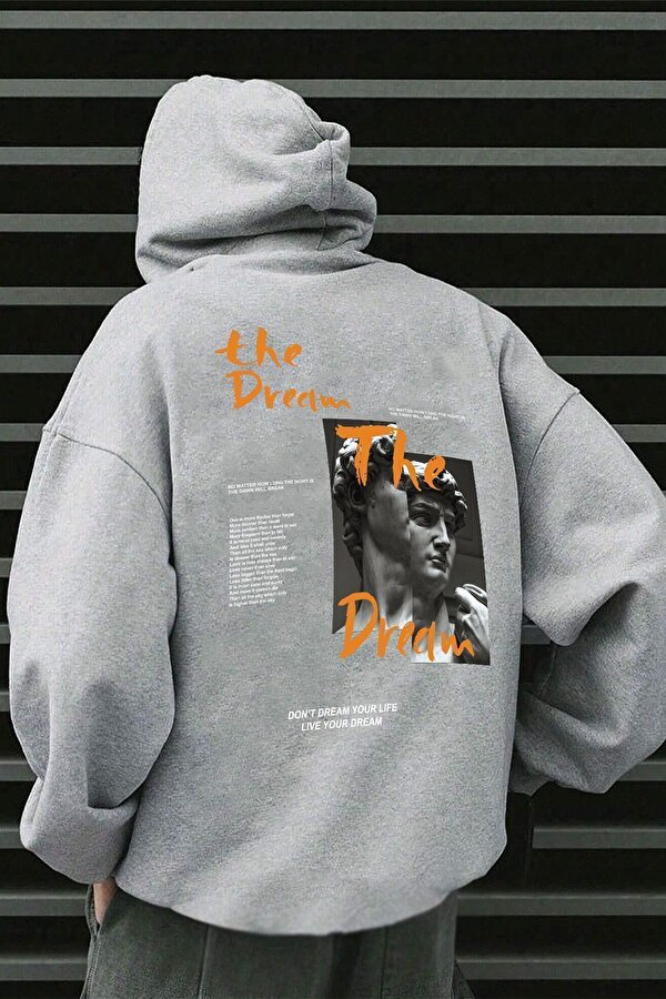 uyguntarz The Dream Baskılı Unisex Oversize Sweatshirt