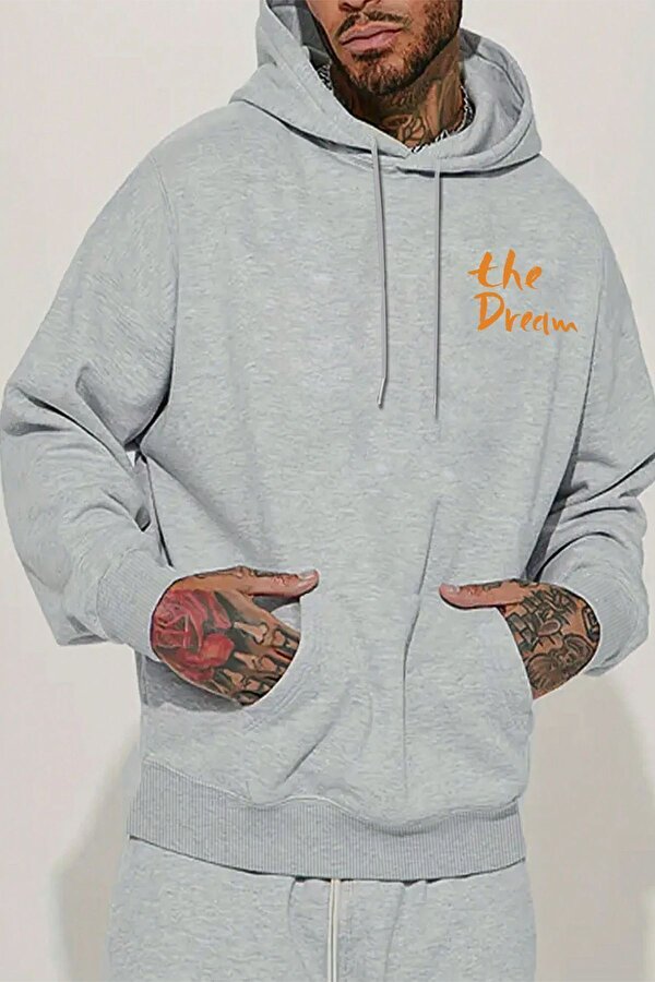 uyguntarz The Dream Baskılı Unisex Oversize Sweatshirt