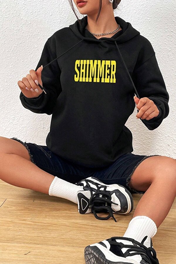 Unisex Oversize Shimmer Baskılı Sweatshirt - FLO 3 Al 1 Öde