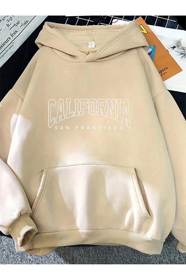 Unisex San Fransisco Baskılı Oversize Sweatshirt - FLO 3 Al 1 Öde