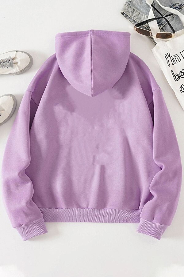 uyguntarz Unisex Uzay Temalı Baskılı Sweatshirt