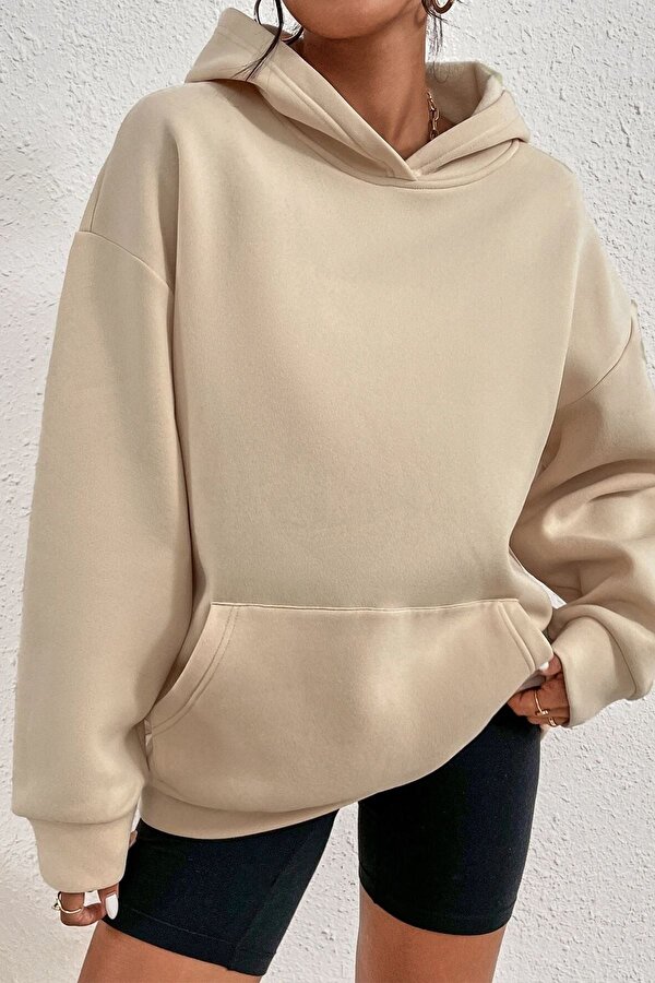 uyguntarz Unisex Panda Sırt Baskılı Sweatshirt