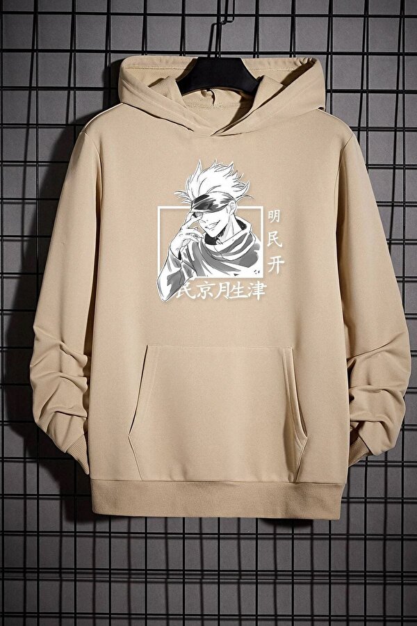 uyguntarz Unisex Jujutsu Kaisen Baskılı Sweatshirt