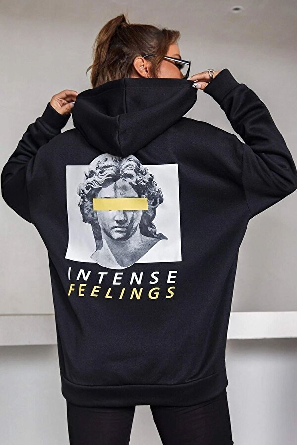 uyguntarz Unisex Aesthetic Baskılı Sweatshirt