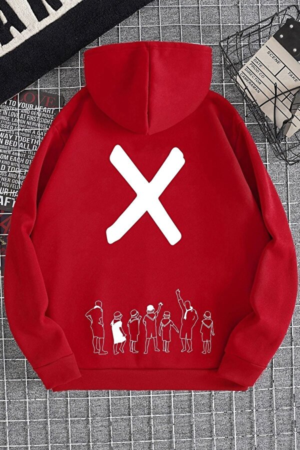 uyguntarz Unisex Design X Baskılı Sweatshirt