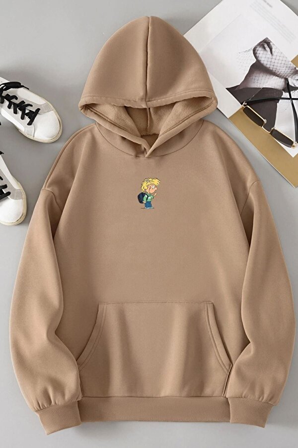 Unisex Cedric Üzümlü Kekim Baskılı Sweatshirt
