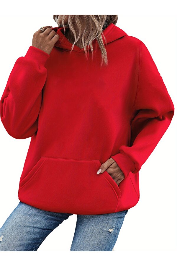 uyguntarz Unisex Be Your Self Baskılı Tasarım Oversize Sweatshirt