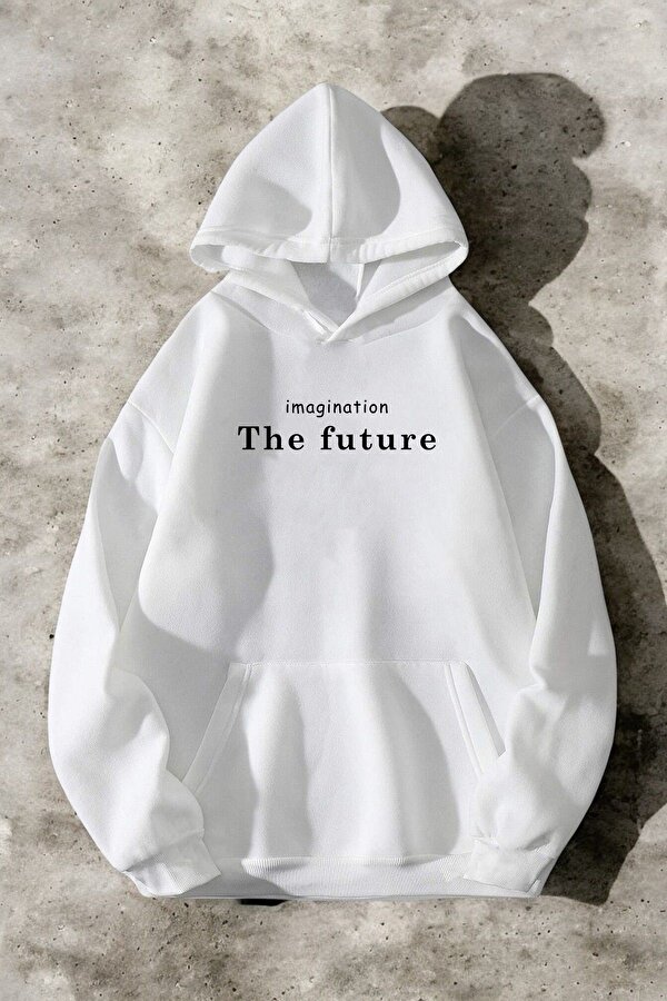 uyguntarz The Future Baskılı Oversize Sweatshirt