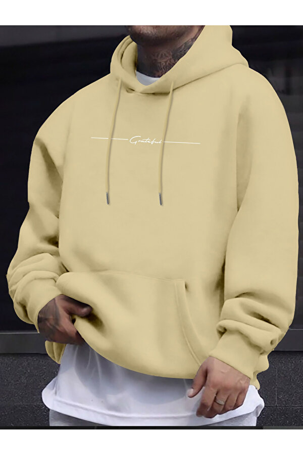 İmza Baskılı Oversize Sweatshirt - 3 Al 1 Öde