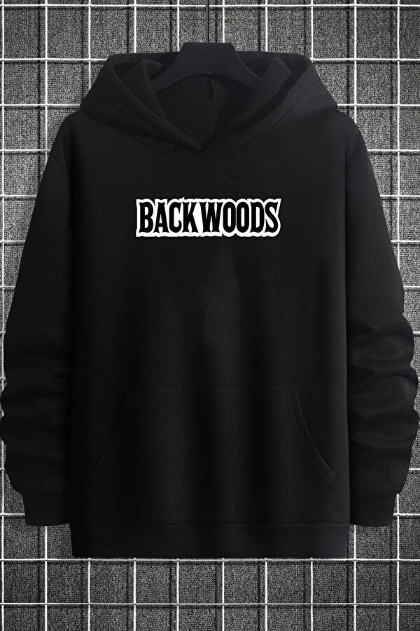 uyguntarz Unisex Backwoods Baskılı Sweatshirt