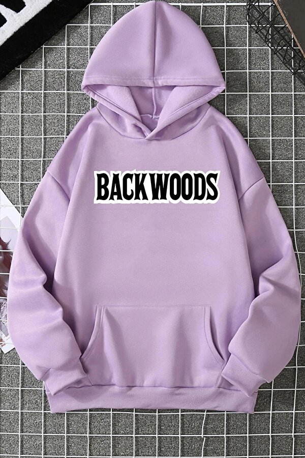 uyguntarz Unisex Backwoods Baskılı Sweatshirt