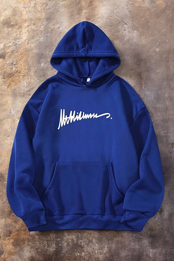 uyguntarz Grafiti imza Baskılı Oversize Sweatshirt