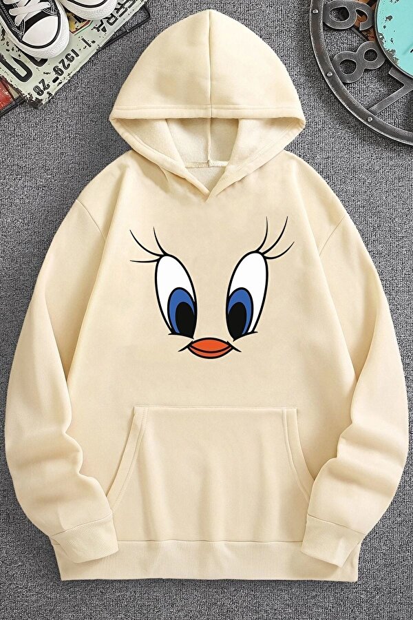 Unisex Tweety Baskılı Sweatshirt - FLO 3 Al 1 Öde