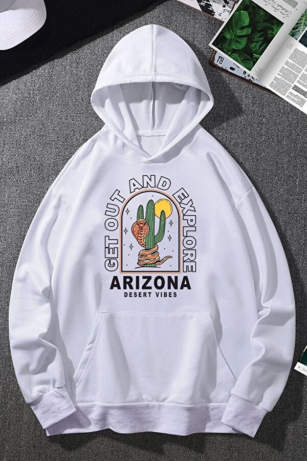 Unisex Arizona Baskılı Sweatshirt - FLO 3 Al 1 Öde