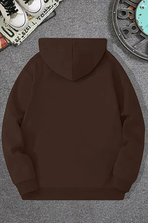 uyguntarz Paris Baskılı  Pamuklu Oversize Sweatshirt