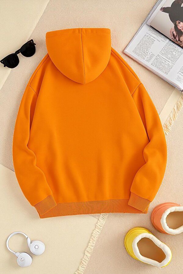 uyguntarz Unisex Born To Read Baskılı Oversize Sweatshirt