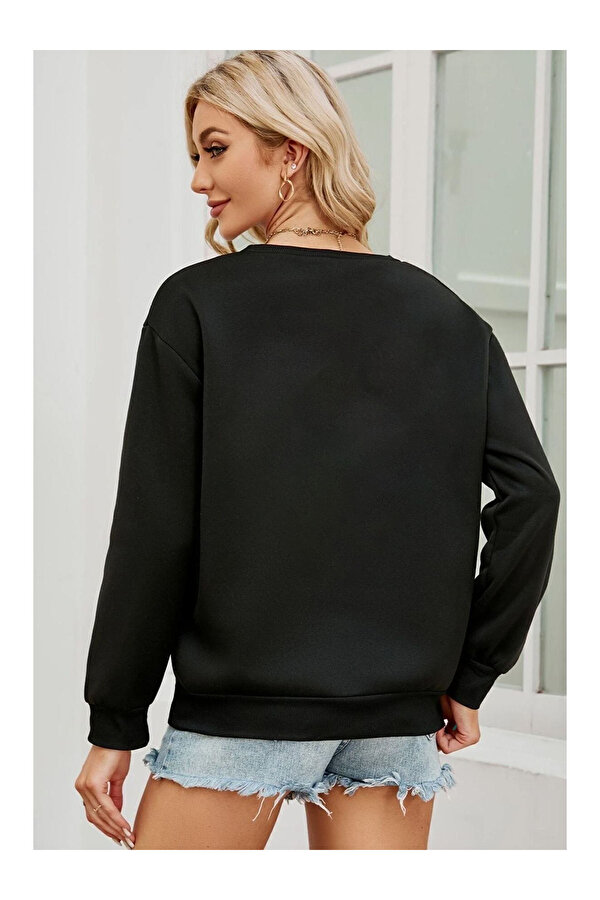 uyguntarz Unisex Mood Tom Baskılı Tasarım Oversize Sweatshirt