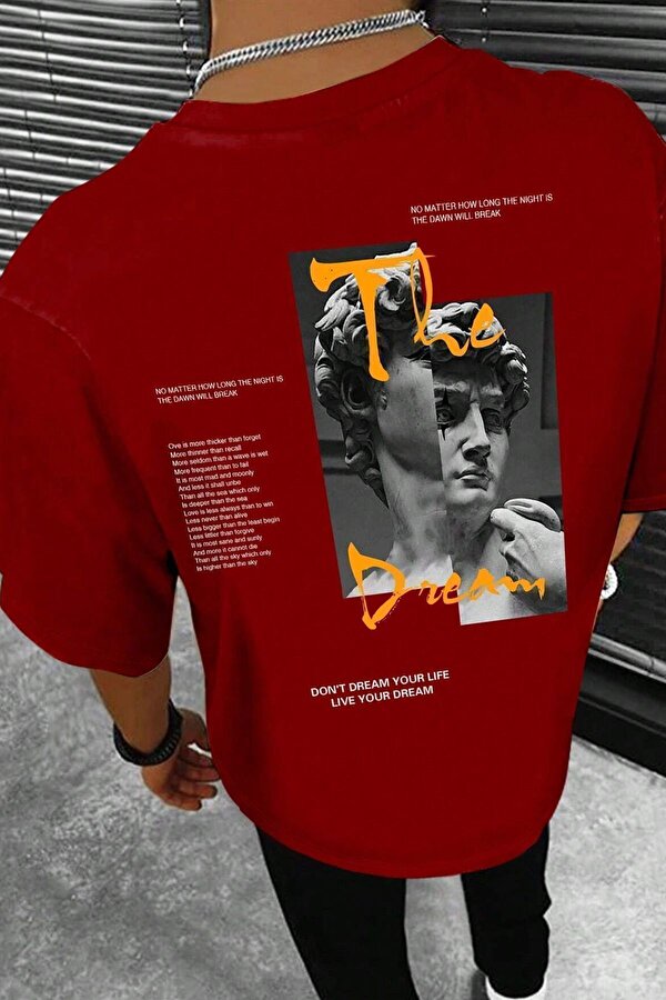 Unisex The Dream Baskılı Tasarım Tshirt - FLO 3 Al 1 Öde