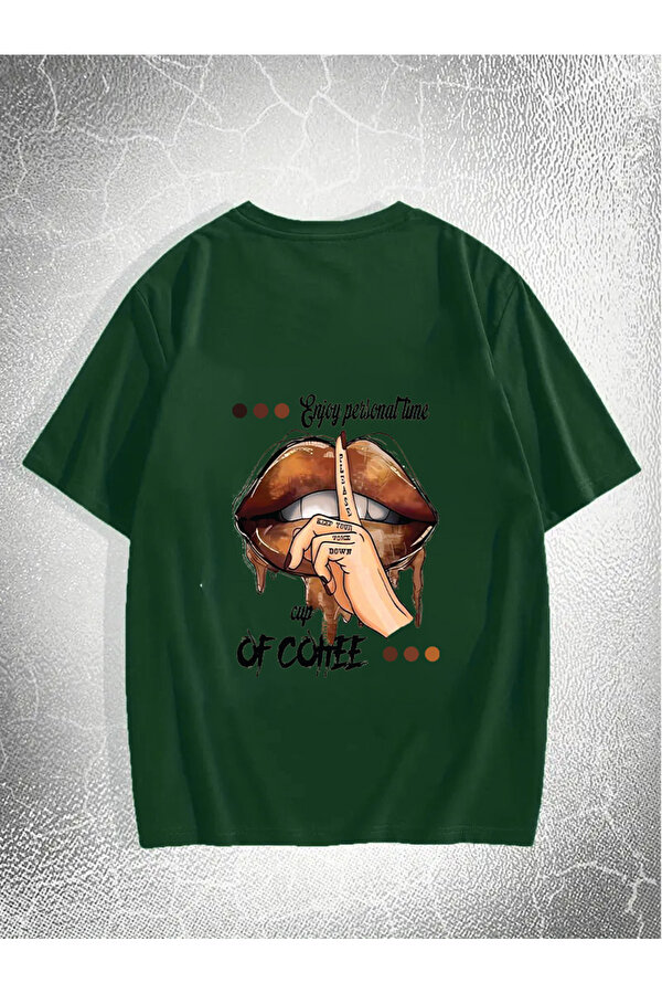 Unisex Enjoy Personel Time Baskılı Tasarım Tshirt
