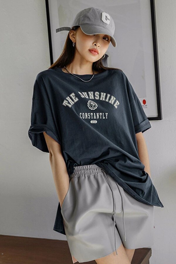 Unisex The Sunshine Baskılı Tasarım Tshirt - FLO 3 Al 1 Öde