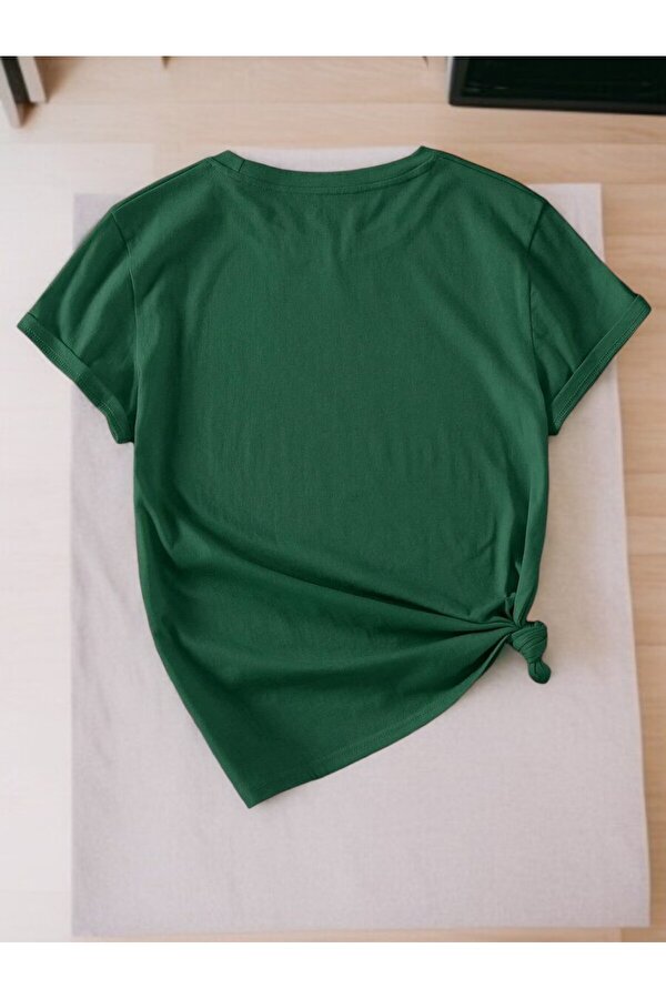 uyguntarz Unisex Pırlantalı Kadın Portresi Tasarım Basklı Tshirt