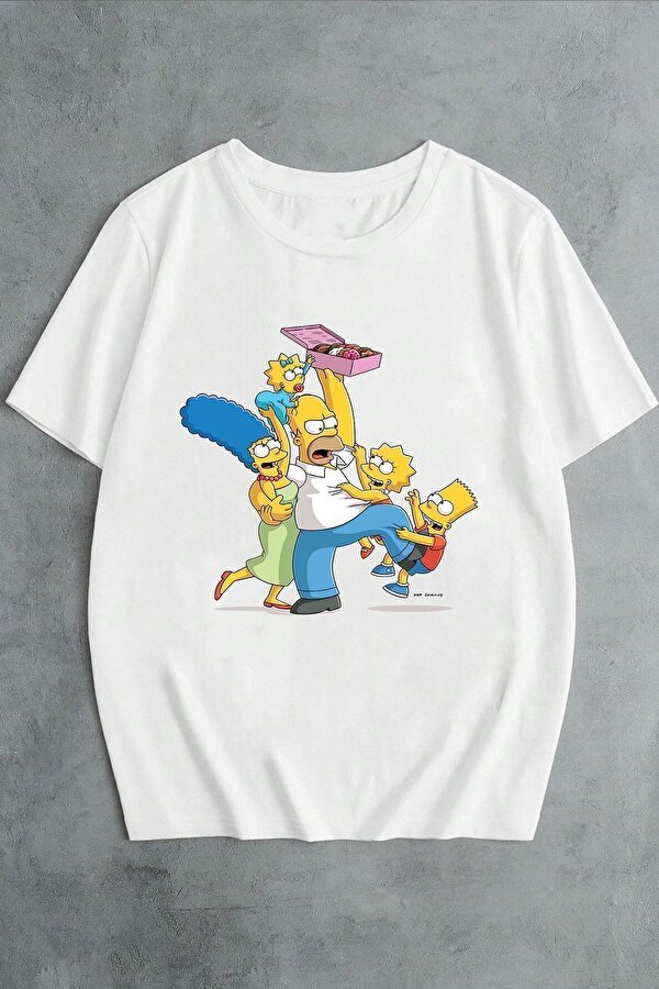 uyguntarz Unisex Çılgın Aile Tasarım Tshirt