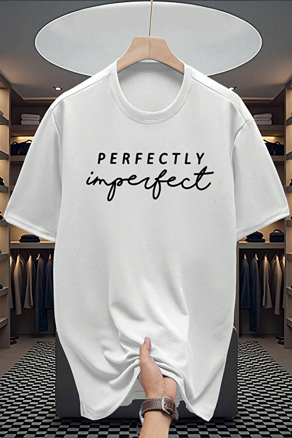 Pamuklu Perfectly Baskılı Oversize T-shirt - 3 Al 1 Öde