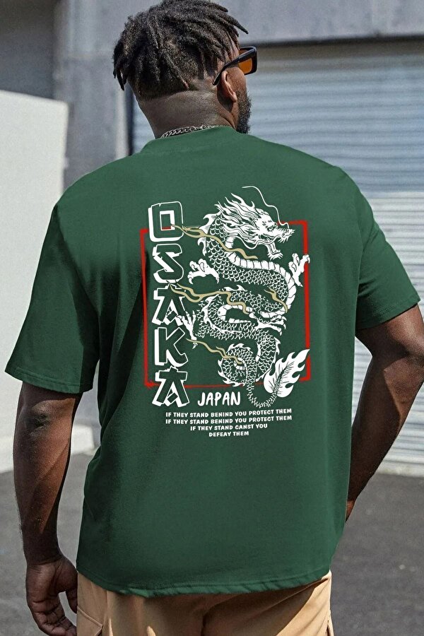 Unisex Osaka Baskılı T-shirt - FLO 3 Al 1 Öde