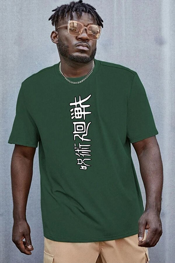 Unisex Jujutsu Kaisen Baskılı T-shirt - FLO 3 Al 1 Öde